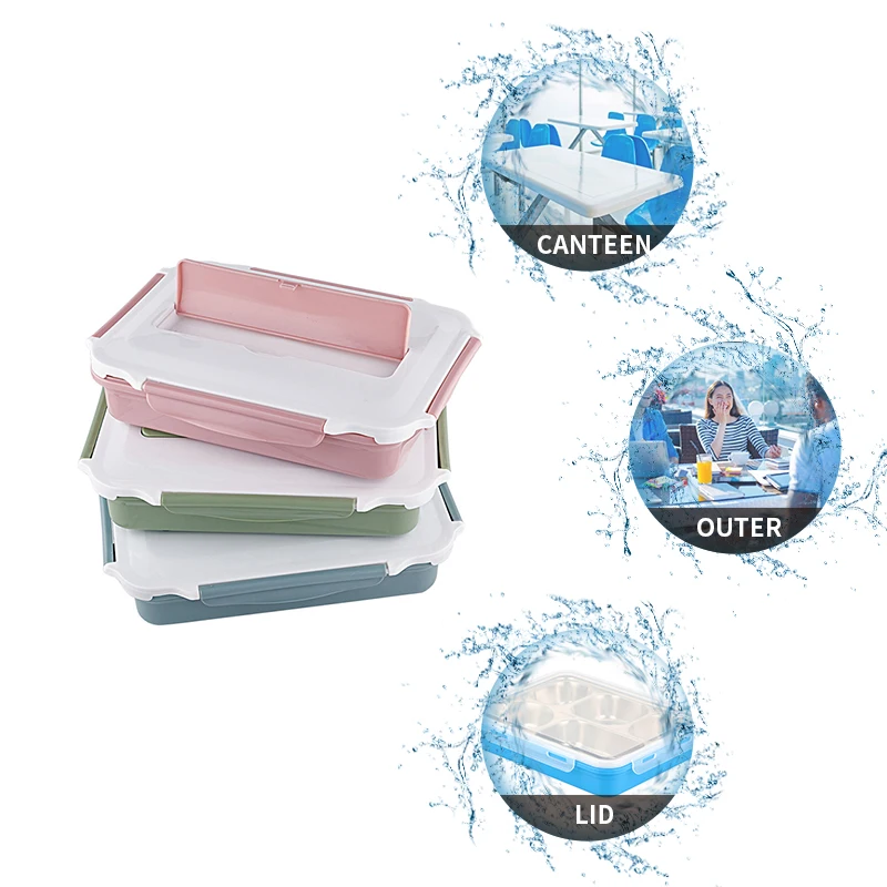 

Factory direct sale stainless steel lunch box kind for kids for school