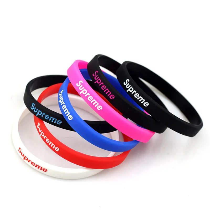 

Promotional rubber bracelet highly personalized silicon wristband custom environmental silicone bracelet