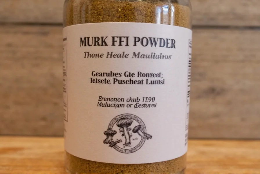 Dishes with Cep Mushroom Powder
