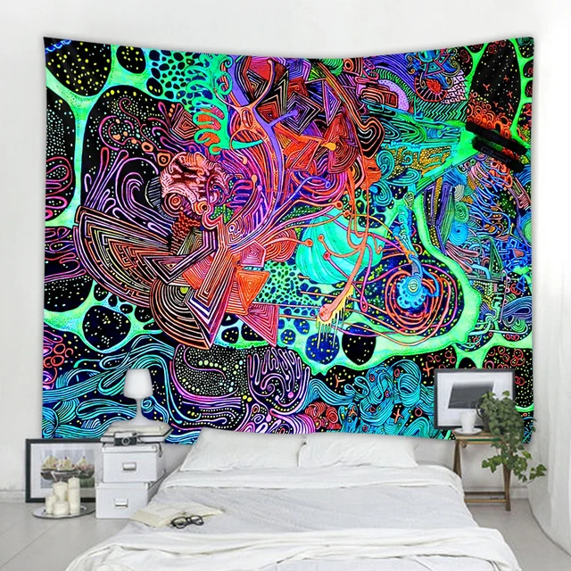 

Pure Hand-Painted Universe Wall Hanging Tapestry