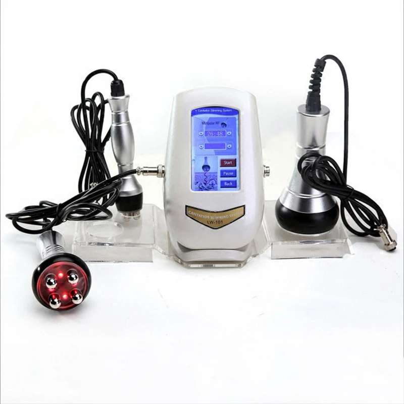 

3 in 1 40K Hz Ultrasonic cavitation weight loss machine RF Body massager machine slimming
