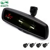 2019 New Auto Dimming Car Interior Rearview Mirror Monitor Parking Sensor With Original Bracket 22mm Radar Sensor