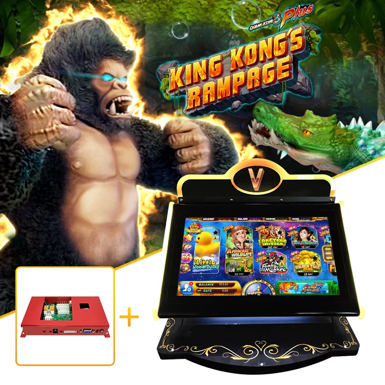 

2021 High-quality fun monster online arcade game machine happy hour leisurely Main Board fish game mobile app, Customized color