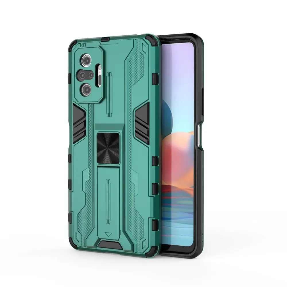 

tpu pc mobile phone case for hard case xiaomi redmi note 10 pro new style 2 in 1 hybrid phone case for xiaomi redmi note 10 pro, Multiple colors