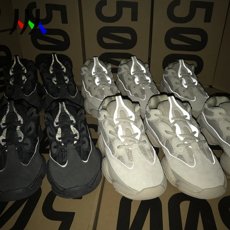 

With Logo and Boxes Yeezy 500 Lavender Soft Vision Designer Shoes Yezzys 350 V2 700 V3 Sport Running Sneakers
