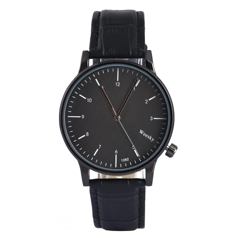 

WJ-5376 best selling vogue attractive newest lovers leather couple watch, Multicolor