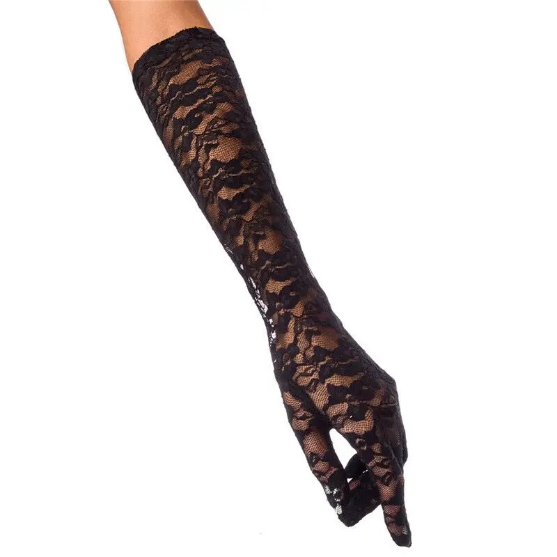 

Fashion Lace fun long thin gloves Sexy Bridal Gloves