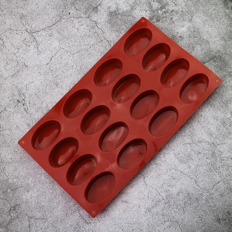 

DIY 16 cavities round silicone soap mold soap making molds silicone chocolate cake molds