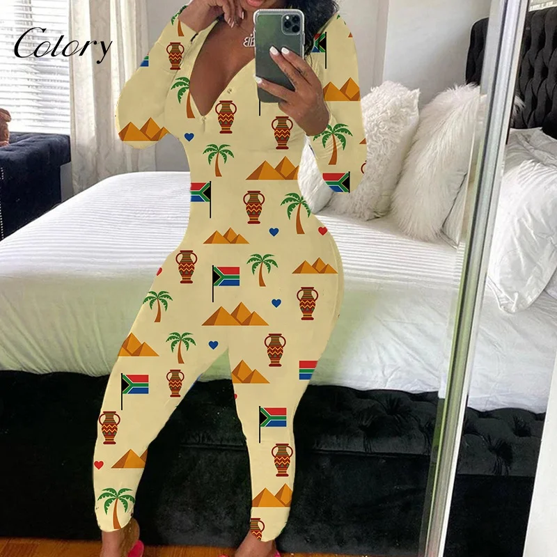 

Colory 2021 Onsies Adult Onesie One Piece Pyjama Women Soft Stretch Custom Design, Customized color