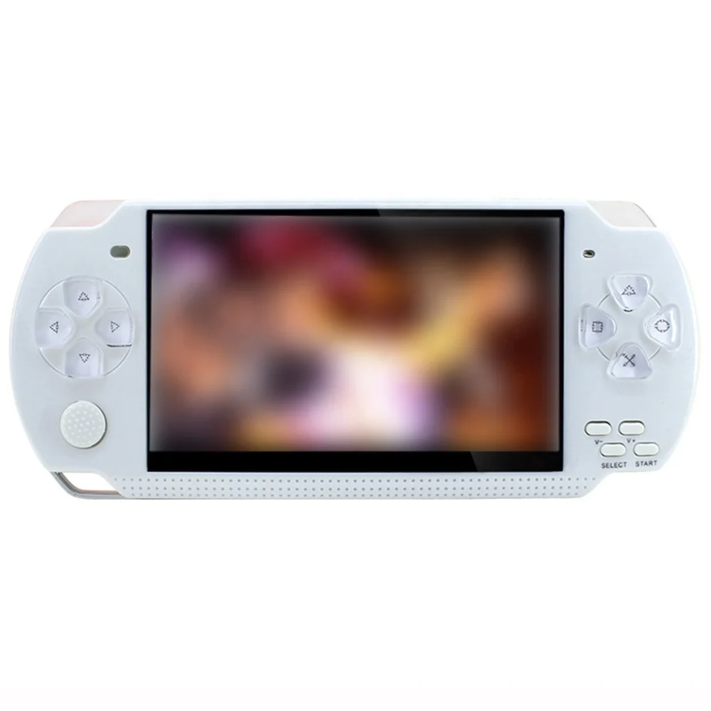 

Factory Hot Selling X6 32 Bit Handheld Game Console Built-in Rechargeable Battery 4.3 Inch X6 Game Player for Kids