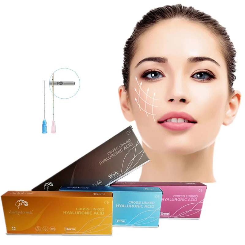 

Hot selling hyaluronic acid dermal filler injection, Transparent