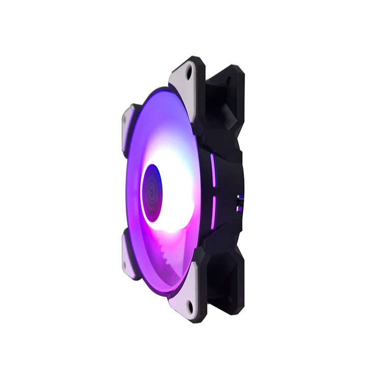 New design 120mm cooler case fan RGB computer cooling fan