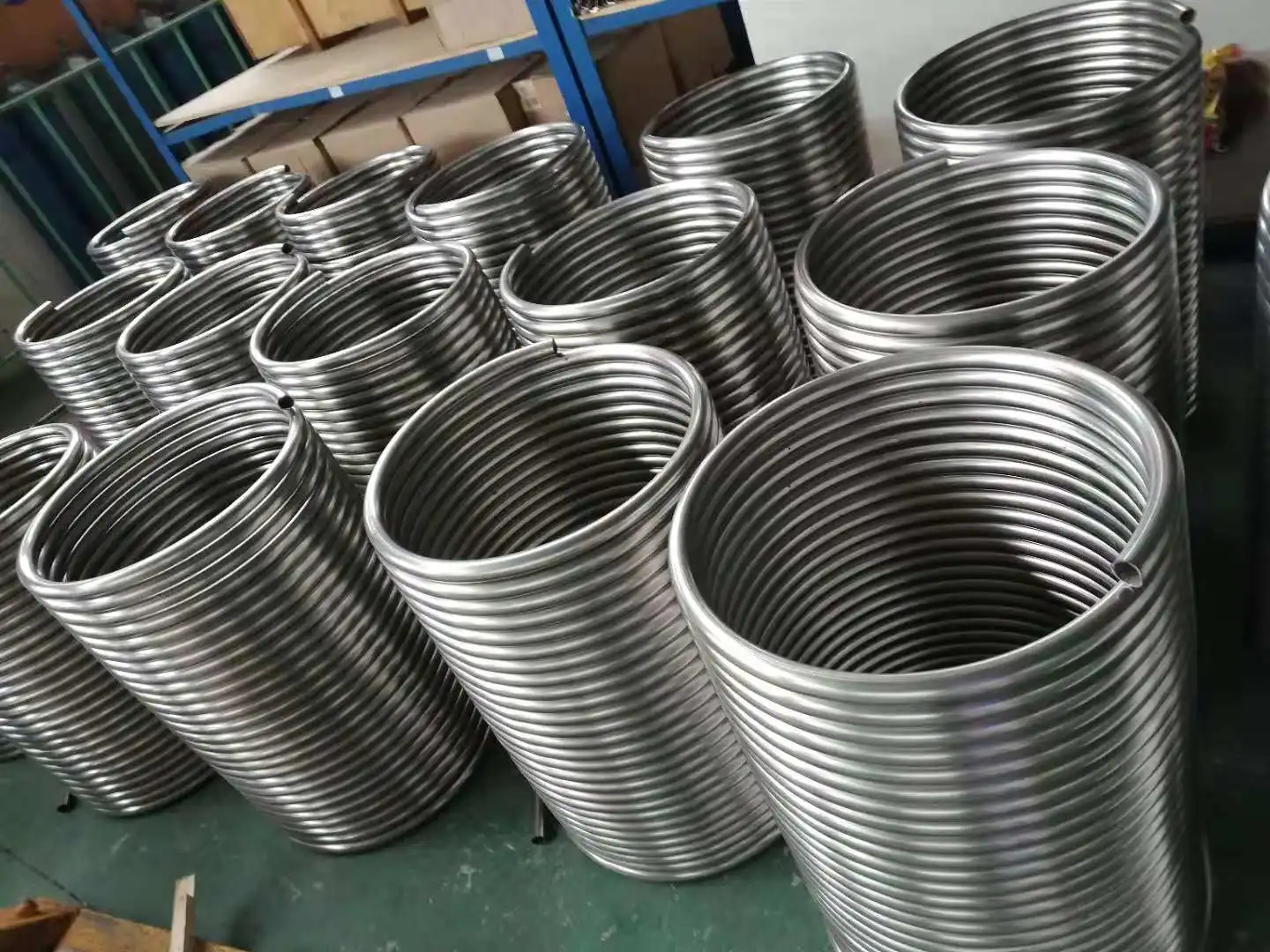 热卖666 热交换器螺旋不锈钢管线圈 666