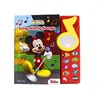 Mickey Mouse Voice English Audio Story Sound Board Music Button Kids Sleeping Book
