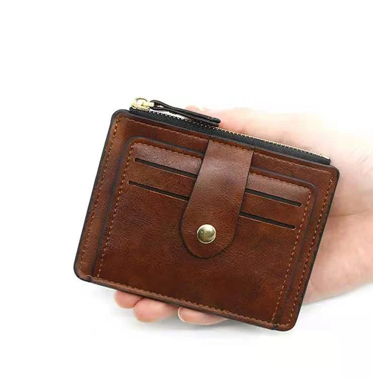 

2021 new arrival wallet Pu leatehr ladies minimalist wallet big capacity multi-card purses for women, Black,blue,brown,red,gray,pink