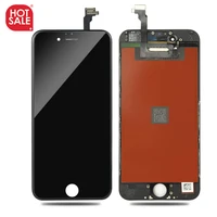 

OEM free shipping Black Full Front LCD Touch Screen+ Digitizer Assembly + Frame for iphone 6 4.7"