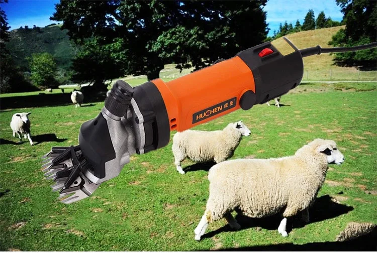 Tool Parts 220V High-power electric wool shears Sheep Goat Shearing Machine 680W 0-2400RPM Y 