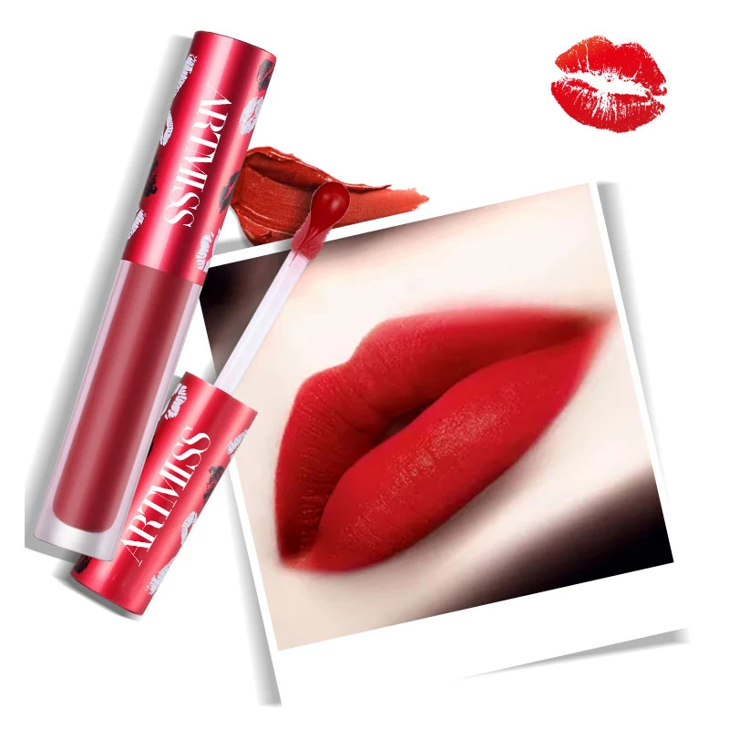 

Wholesale cosmetics liquid lipstick matte lipgloss waterproof clear lip gloss vendor