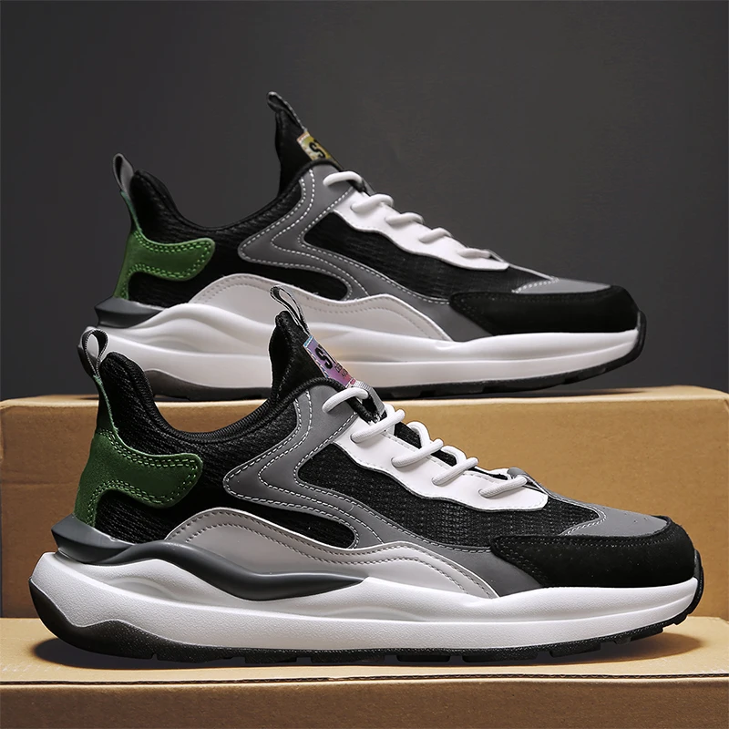 

Luxury Factory Shoes Men Sport Running Comfortable Outsole Fashion Sneakers For Men, Optional