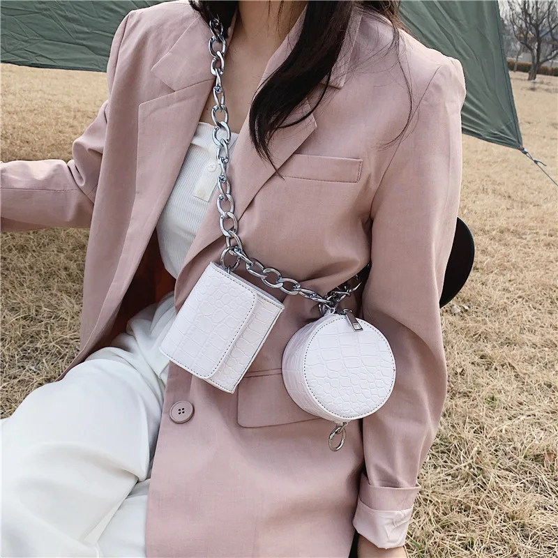 

TS9317 Wholesale trending women leather wild crossbody bag handbags ladies new casual simple shoulder bags sets