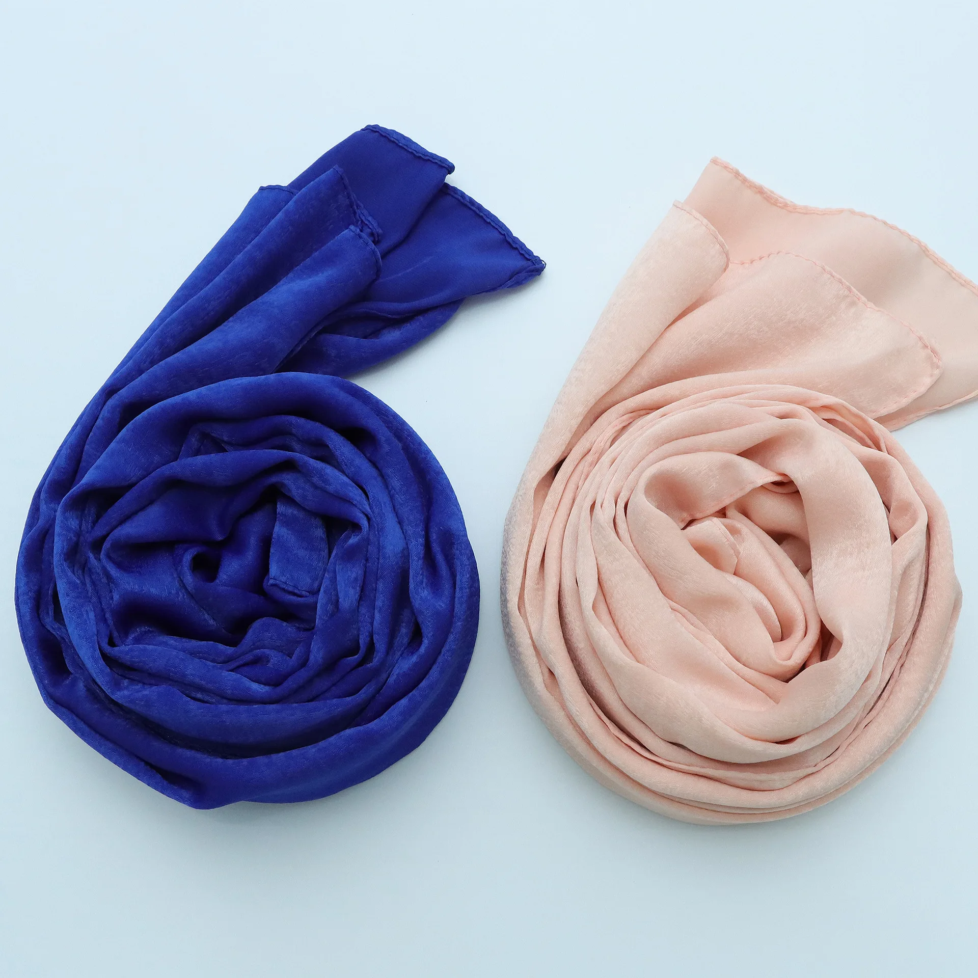 

Factory wholesale plain Velvet satin scarf velvet shawl