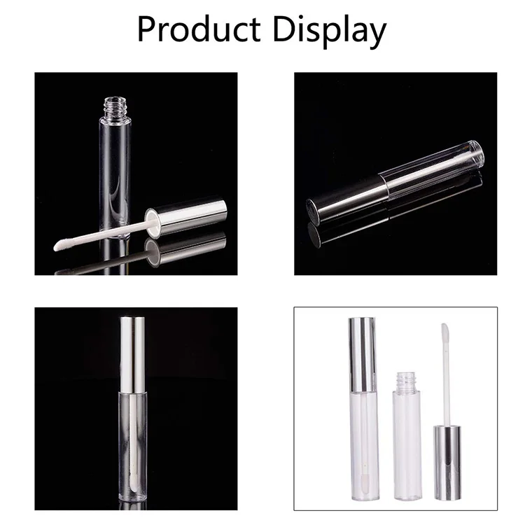 
10ml Wholesale Eco Friendly Custom Plastic Tube Container Private Label Empty Cosmetic Packaging Lipgloss Lip Gloss Wand Tube 