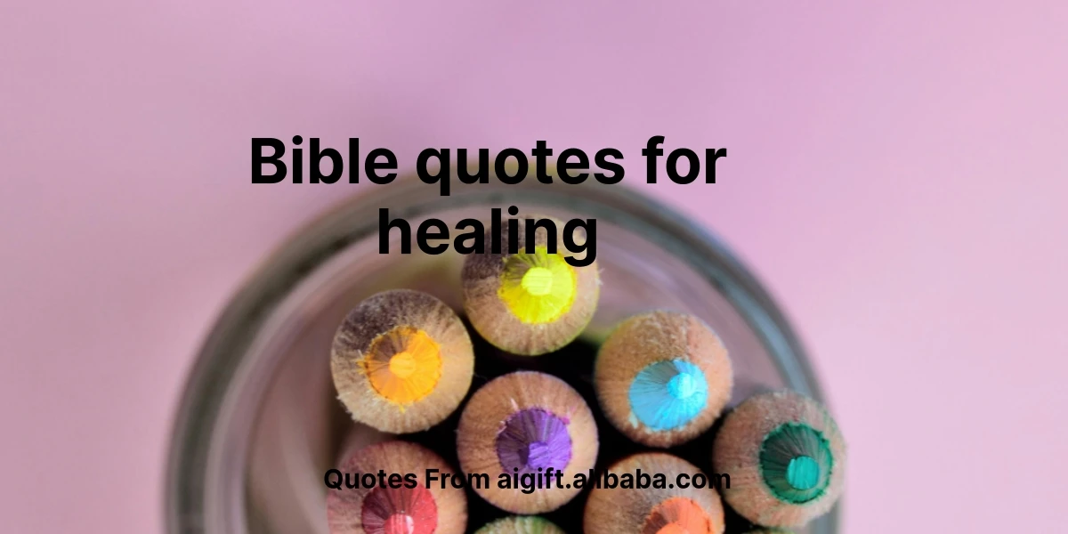 bible quotes for healing