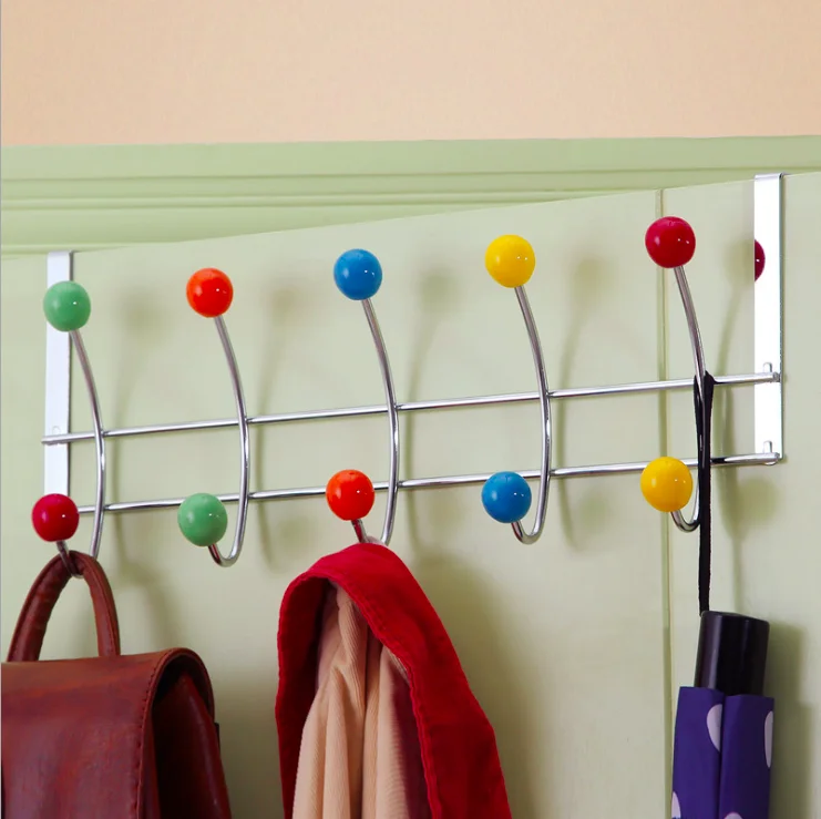 

Custom creative bathroom accessories bedroom entrance coat rack on door hook