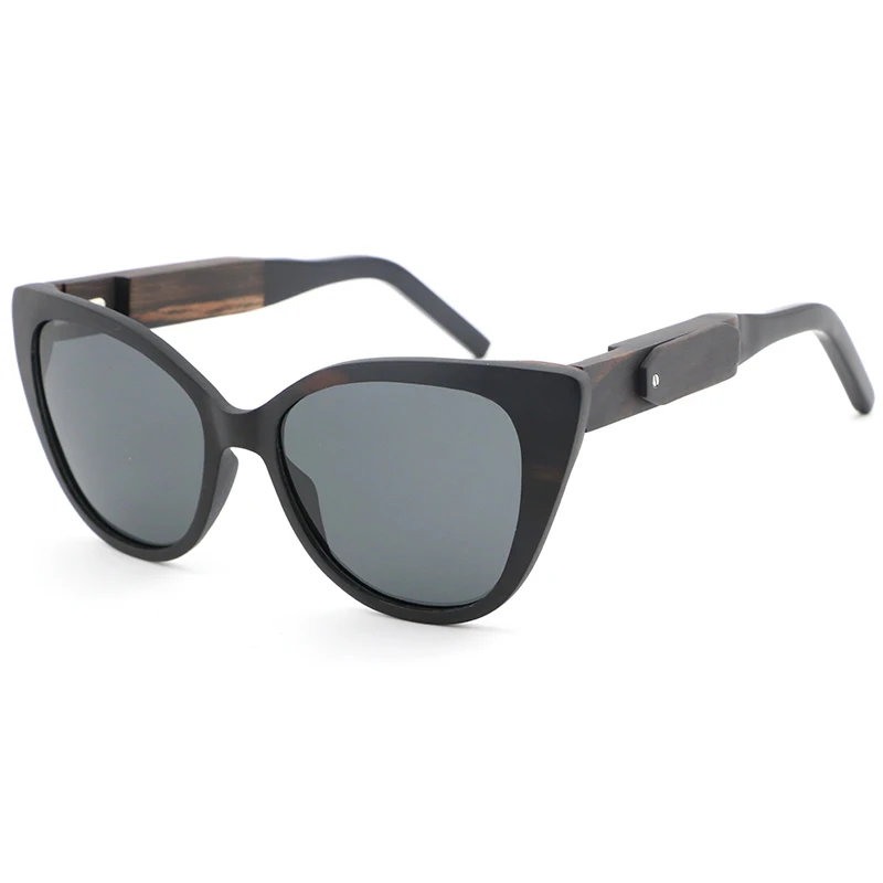 

Cat Eye Frame High Quality Smoking Pipe Sunglasses Factory Latest Smokable Acetate Wooden Fashion Sunglasses