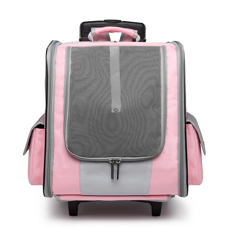 

2021 Hot Sale Pet Backpack Going Out Portable Dog Trolley Outdoor Travel Takeout Pet Bag Cat Bag Cat Supplies