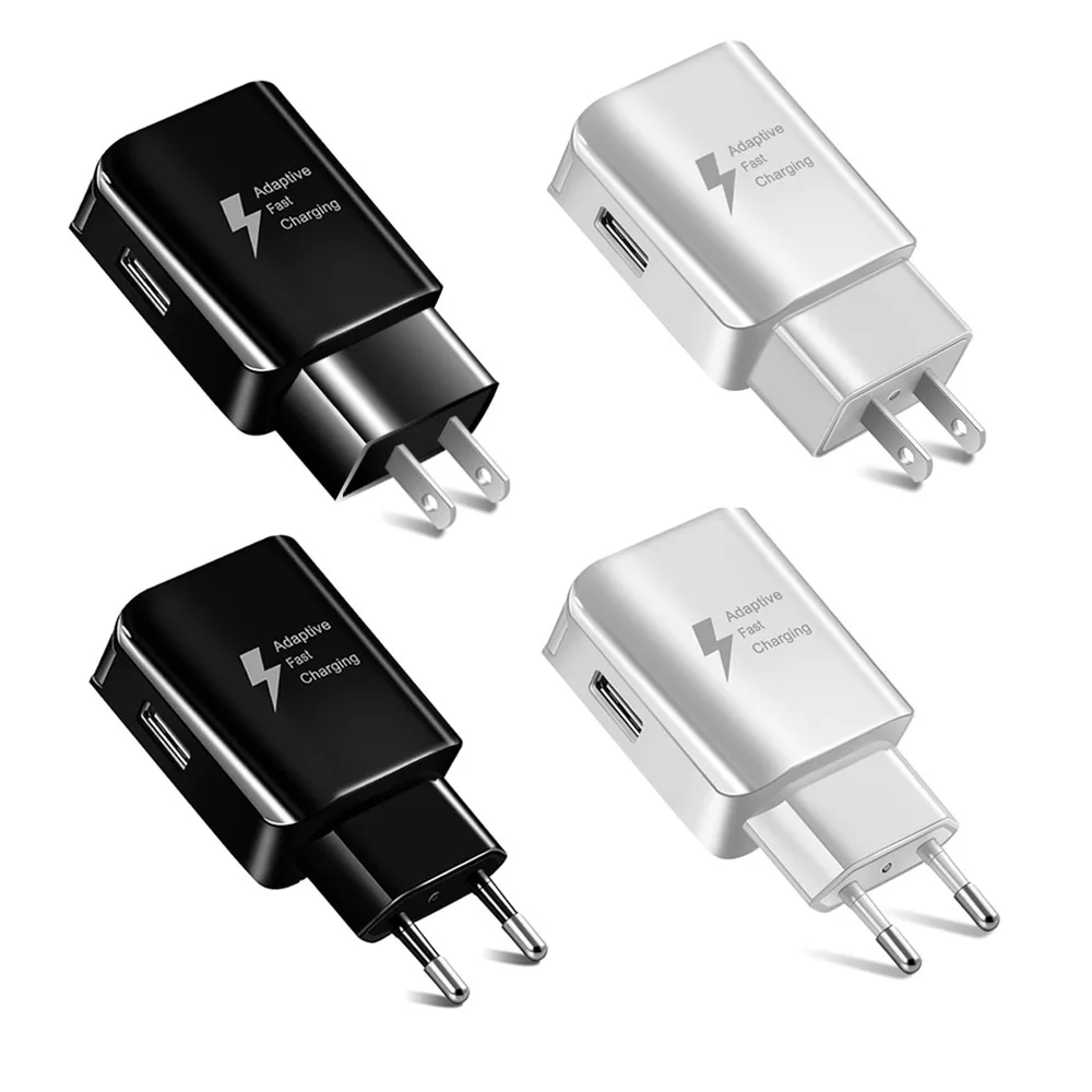 

2.4A QC 2.0 1USB Charger EU UK US Mobile Phone Wall Charger