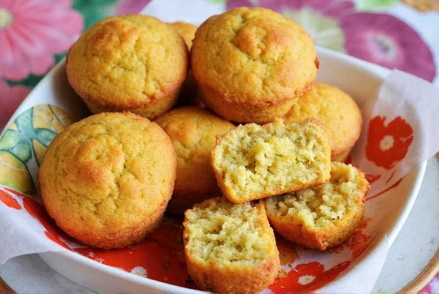 Shopping list for corn muffins