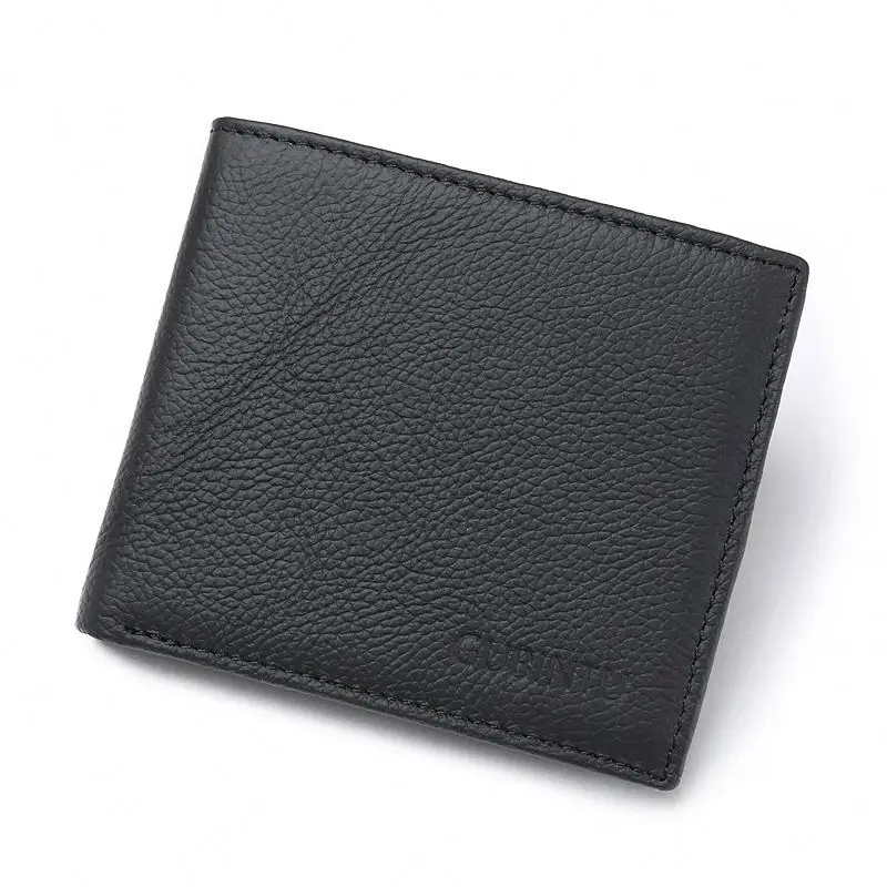 

AIYIYANG Rfid Shielding Scanning Compartment Security Wallet Anti-Theft Leather Male Wallet