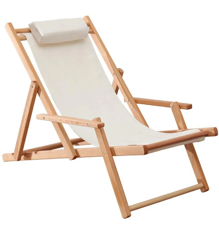 canvas folding sun loungers