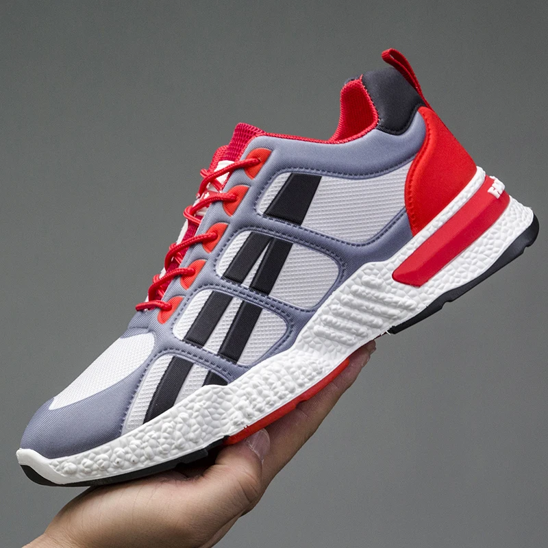 

Men Casual Shoes New Arrival Mixed Colors Fashion Sneakers For Man 2020 Spring Tide Shoes Platform Men's Light Shoes, Red,white,black