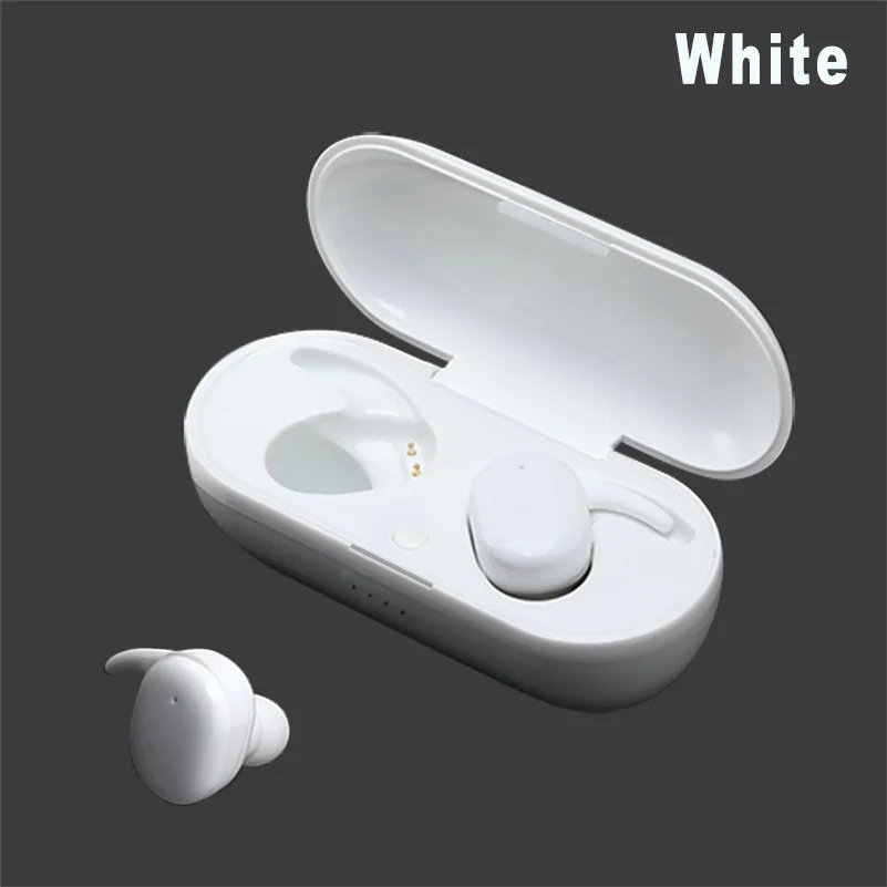 

True y30 ear buds stereo auriculares TWS music Earphones Headphones Y30 BT 5.0 Blue tooth True Wireless Headset Earbuds, White, black