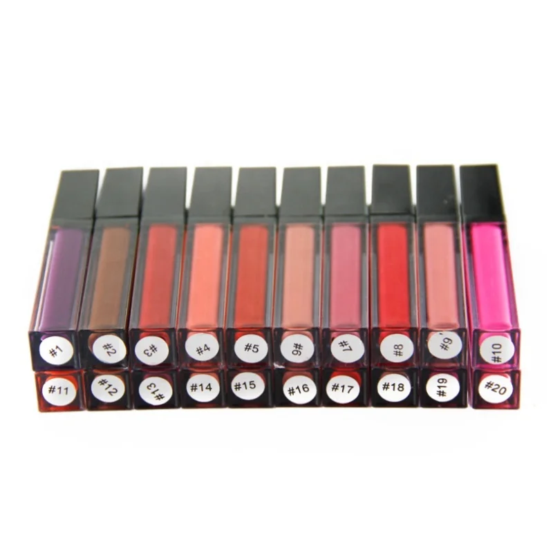 

Custom Make Your Own Logo Waterproof Private Label Long-lasting Matte Lip Gloss