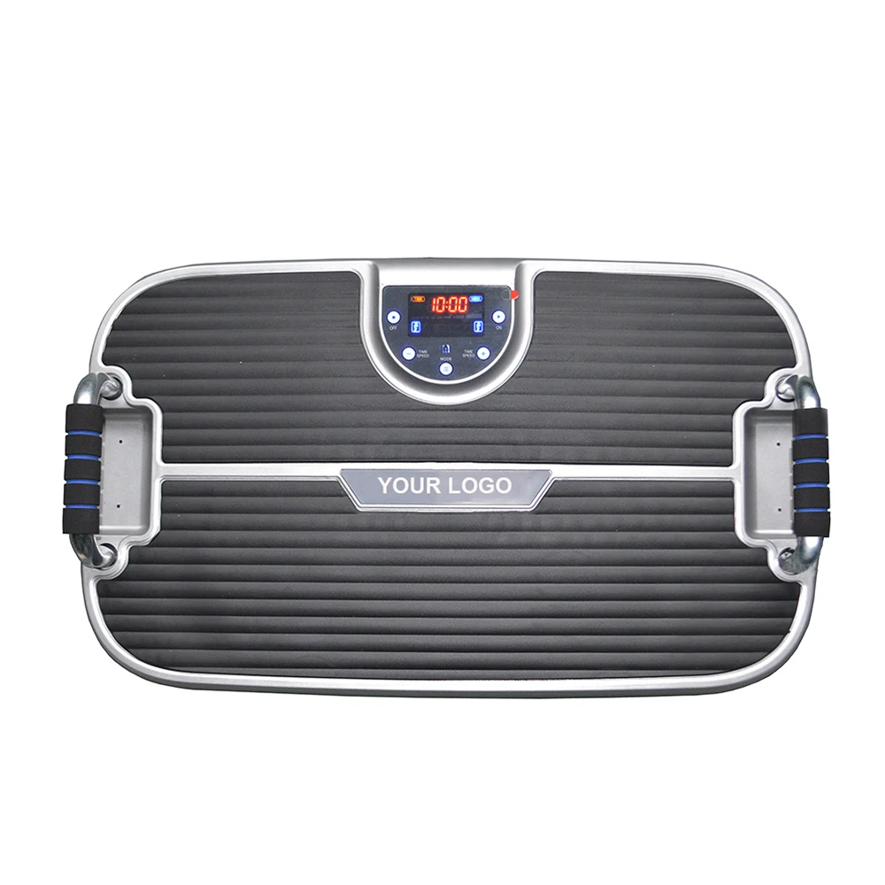 

Whole body vibrating exercise plate crazy fit massage vibration plate platform, Customized color