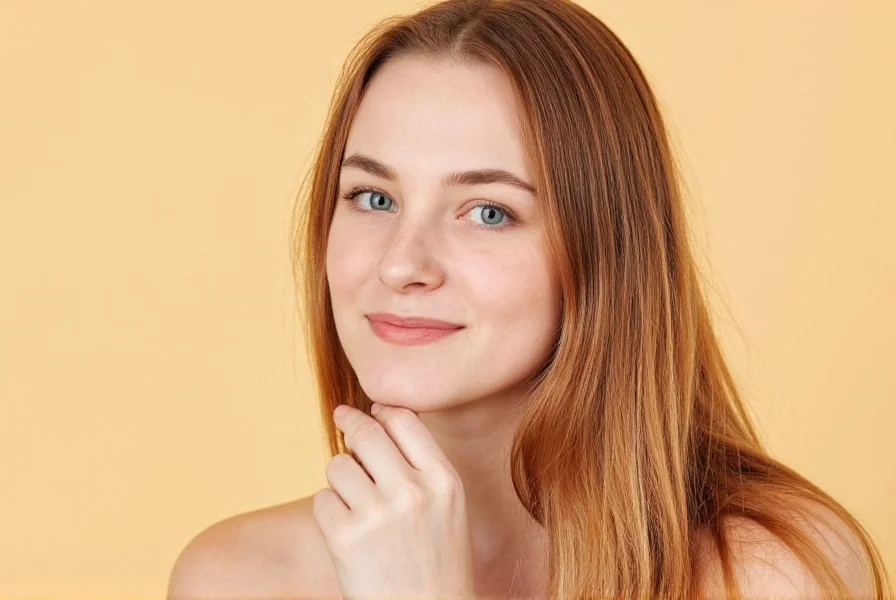 Woman applying ginger shampoo to scalp with gentle massaging technique demonstrating proper application method