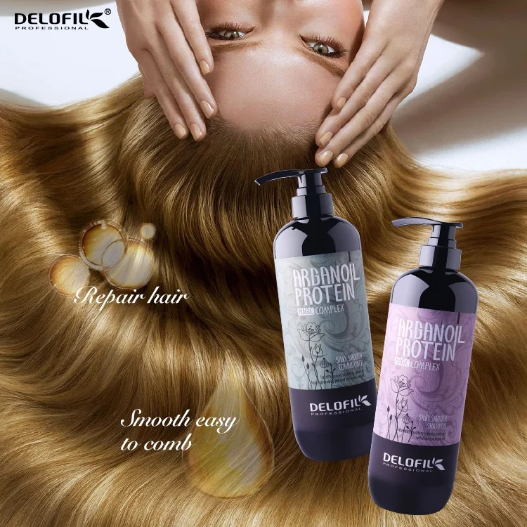 

DELOFIL Organic Shampoo Brands Hair Treatment Effective Anti-dandruff Argan Oil Morocco Shampoo