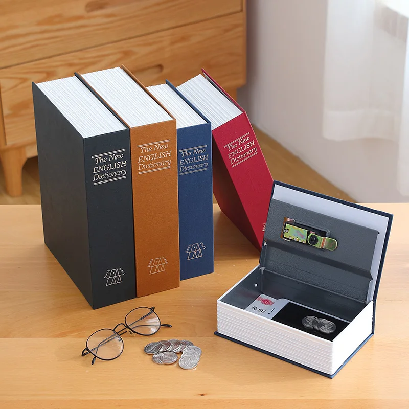Hidden Book Safe 180 X 115 X 55mm Store Your Valuables In Compartment Disguised As A Book
