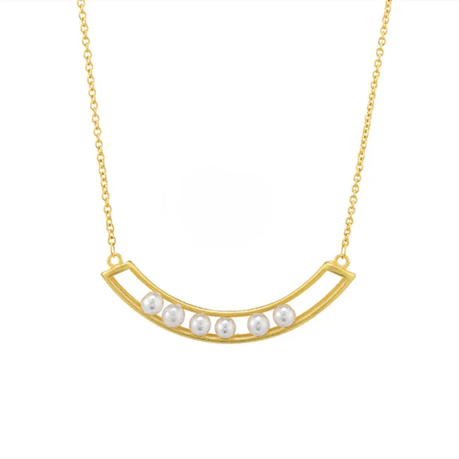 

24K Gold Plated Smiley Face Necklace
