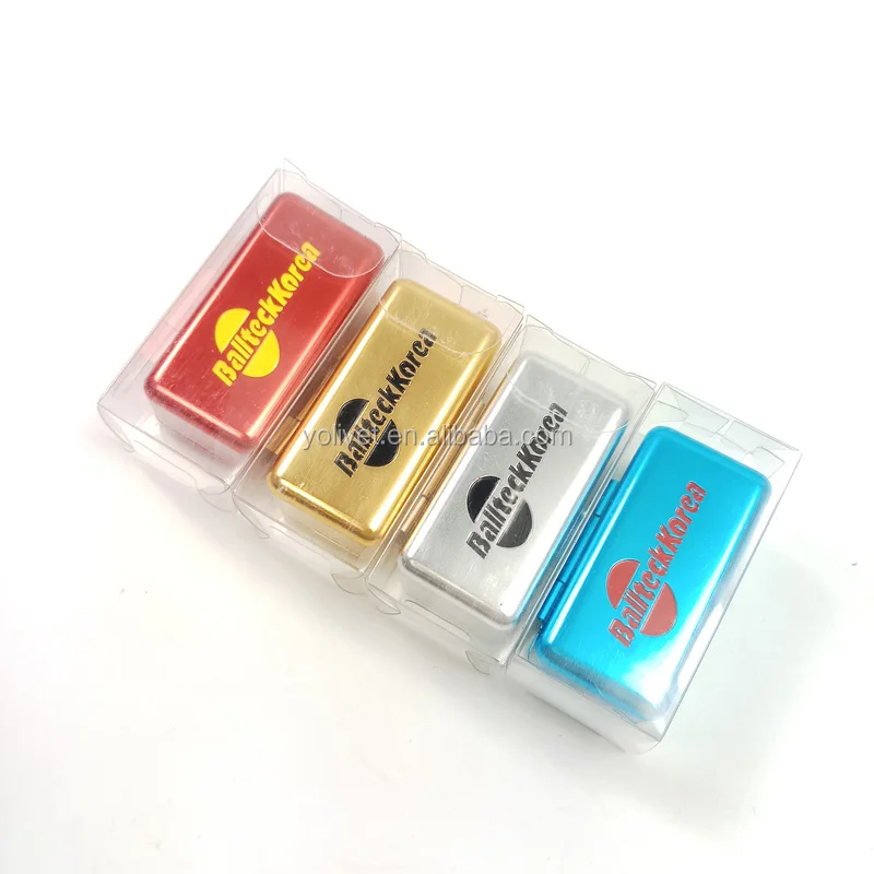 Original Ballteck 4colors Optional Metal Billiards Pool Chalk Cases