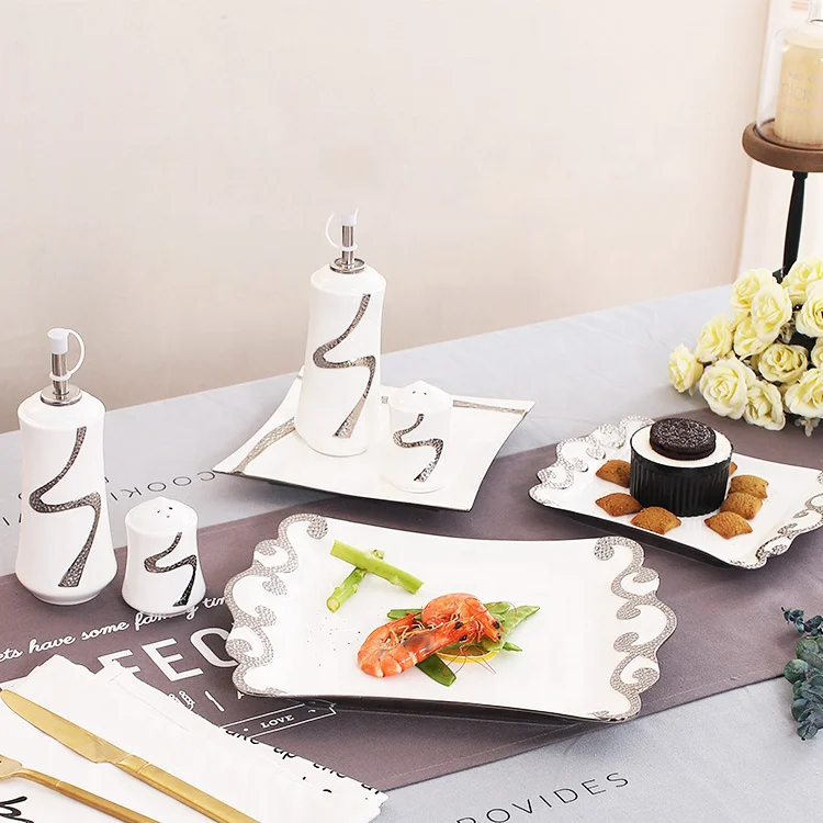 

Europe Style White Porcelain Coffee Cup Creative Coffee Tea set