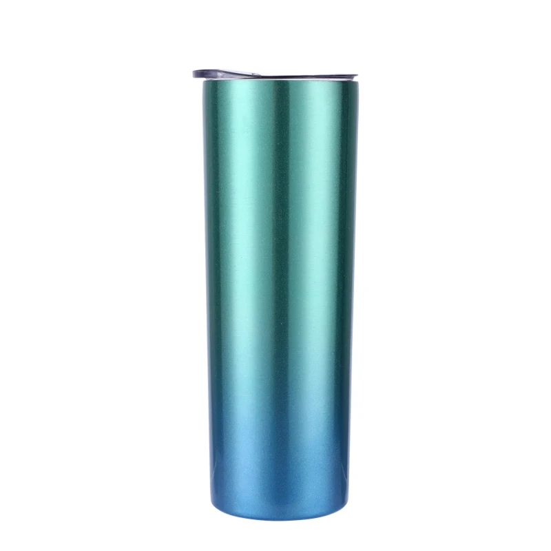 

Wholesale 20oz Coffee Stainless Steel Double Walled Insulated Vacuum Skinny Tumbler, Customized color