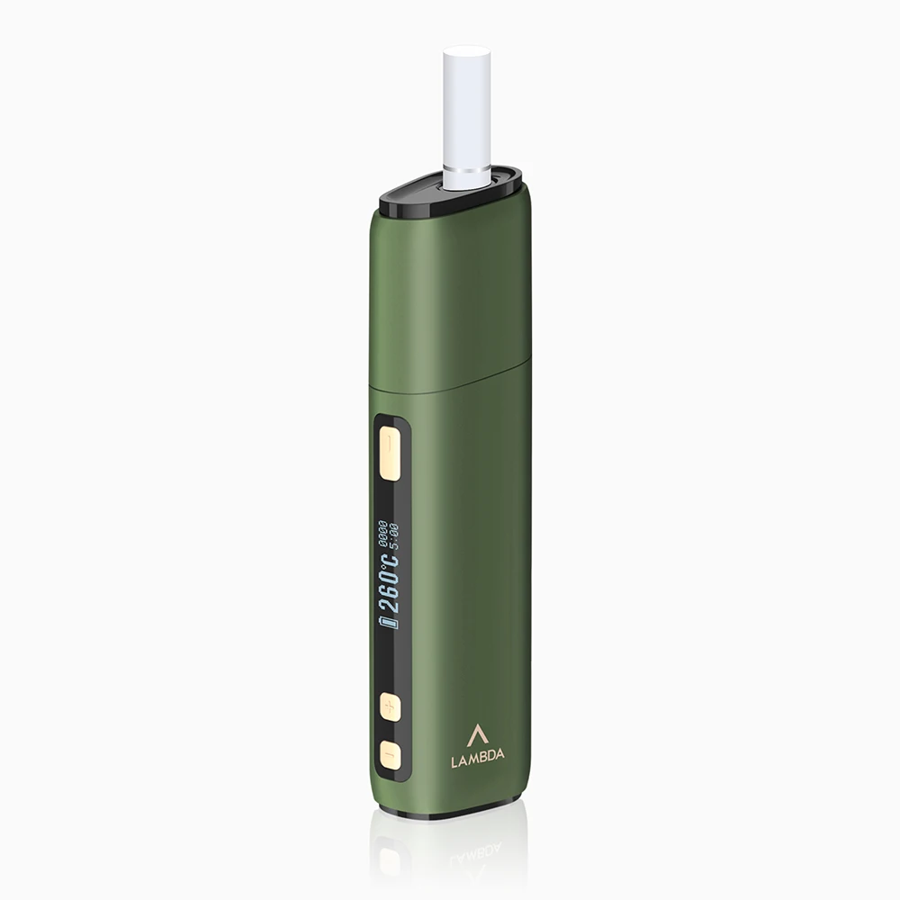 
LAMBDA CC Heat Not Burn Device 3200mAh With OLED Display Original Factory Supply Compatible With IqoSticks Heets sticks 