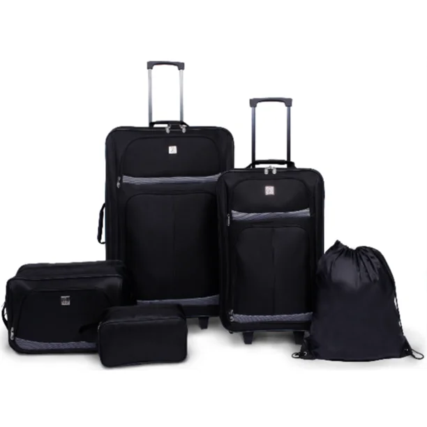 
5 Piece 2-Wheel Luggage Value Set 