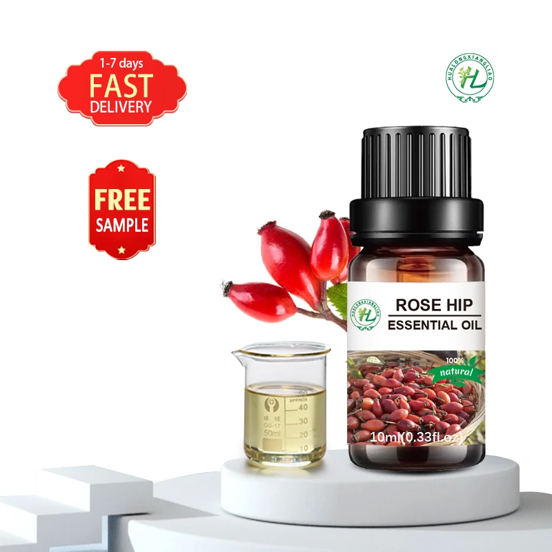 

Wholesale Organic 100% Natural Cold pressed Rose hip oil for Skincar products Bulk price Drum 1kg OEM/ODM Warmly Welcomed