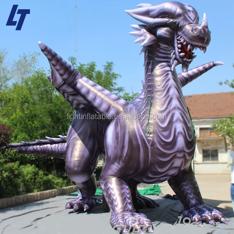 Customized Inflatable Black Dragon Shape For Halloween Decoration Buy