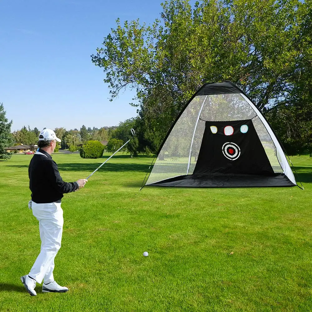 

Golf Practice Net Hitting Training Aids Nets with TargetBackyard Driving Chipping Men Kids Indoor Outdoor Sports Game